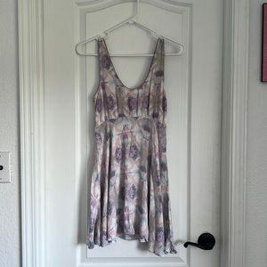 Free People Tie Dye Mini Dress
